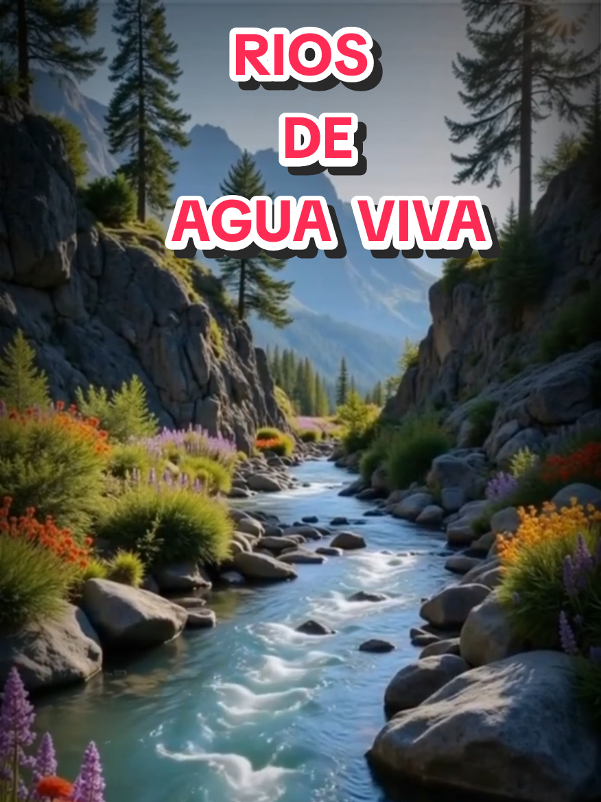 El que cree en mí, como dice la Escritura, de su interior correrán ríos de agua viva. Juan 7:38 #alabanzas #cree #musicacristiana #himnoscristianos  #Jesus 