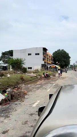 สภาพตอนนํ้าแห้ง 28/11/68#นํ้าท่วมหาดใหญ่ #เขต8 #เป็นกำลังให้คับ 