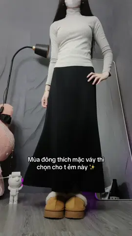 Chân váy len dài #viraltiktok #viral #chanvay 