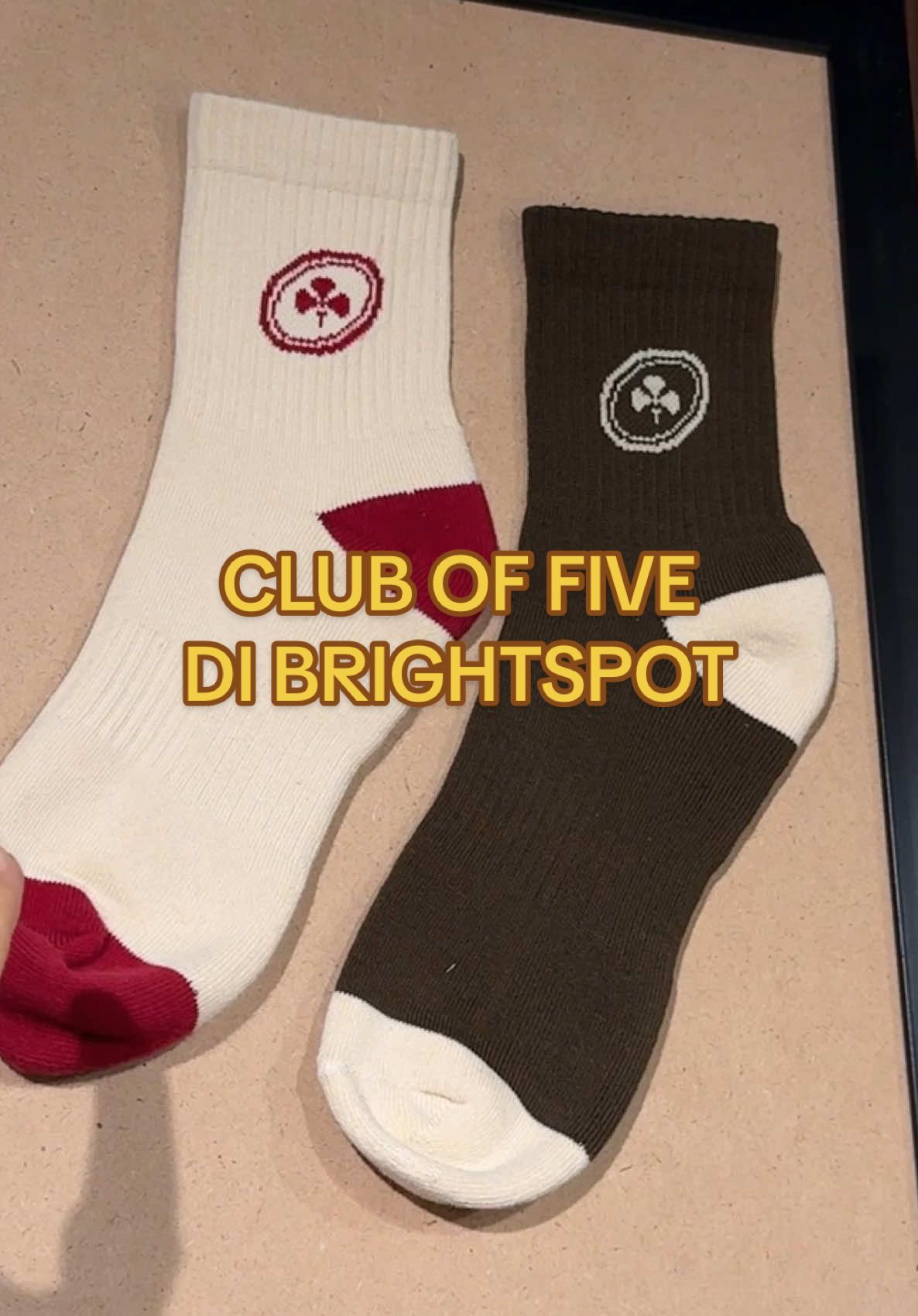 Yg jersey ternyata inspired sama Tiger Woods katanya, keren jg wkwk #brightspot #cluboffive 