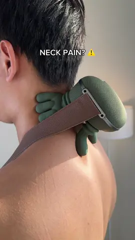No more neckpain🥹🤩#christmasgiftideas #neckpainfix #deepmassager #neckcare #musclerelaxation