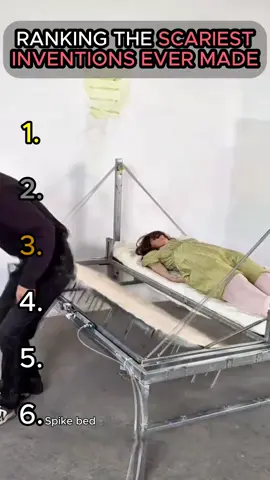 RANKING THE SCARIEST INVENTIONS EVER MADE #fyp #scary #scaryinventions #viral