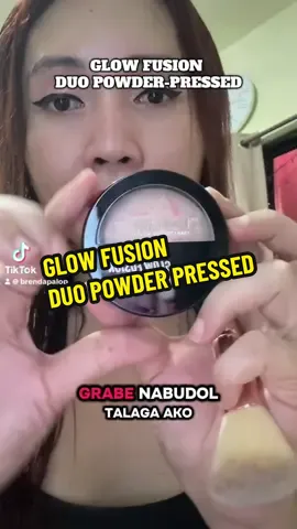 Duo powder pressed  Pressed powder to loose powder  Waterproof pressed powder  Best setting pressed powder! #glowfusion #pressedpowder #powderpressed #powderduo #trending 