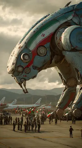 Iran army robot video 😱😱😱  #iranarmy #viralvideo #aivideo #viralvideos #fyp 