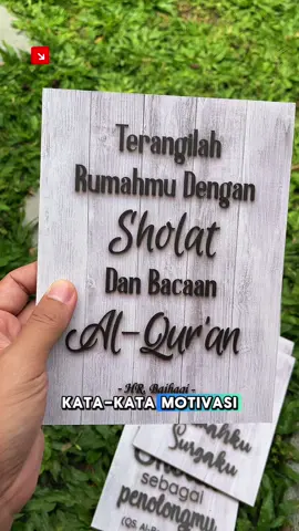 Hiasan dinding kata kata motivasi quote islami tempel dinding ruang tamu , kamar tidur atau tempat kerja biar makin semangat kerja saat baca motivasi islami #hiasandindingislami #quoteislami #hiasandindingrumah #hiasandindingkatamotivasi 