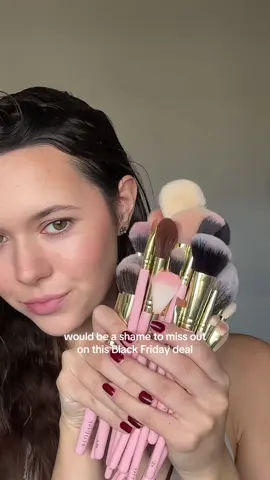 All the brushes you could ever need #makeupbrushes #BlackFriday #tiktokmademebuyit @PLOUISE 