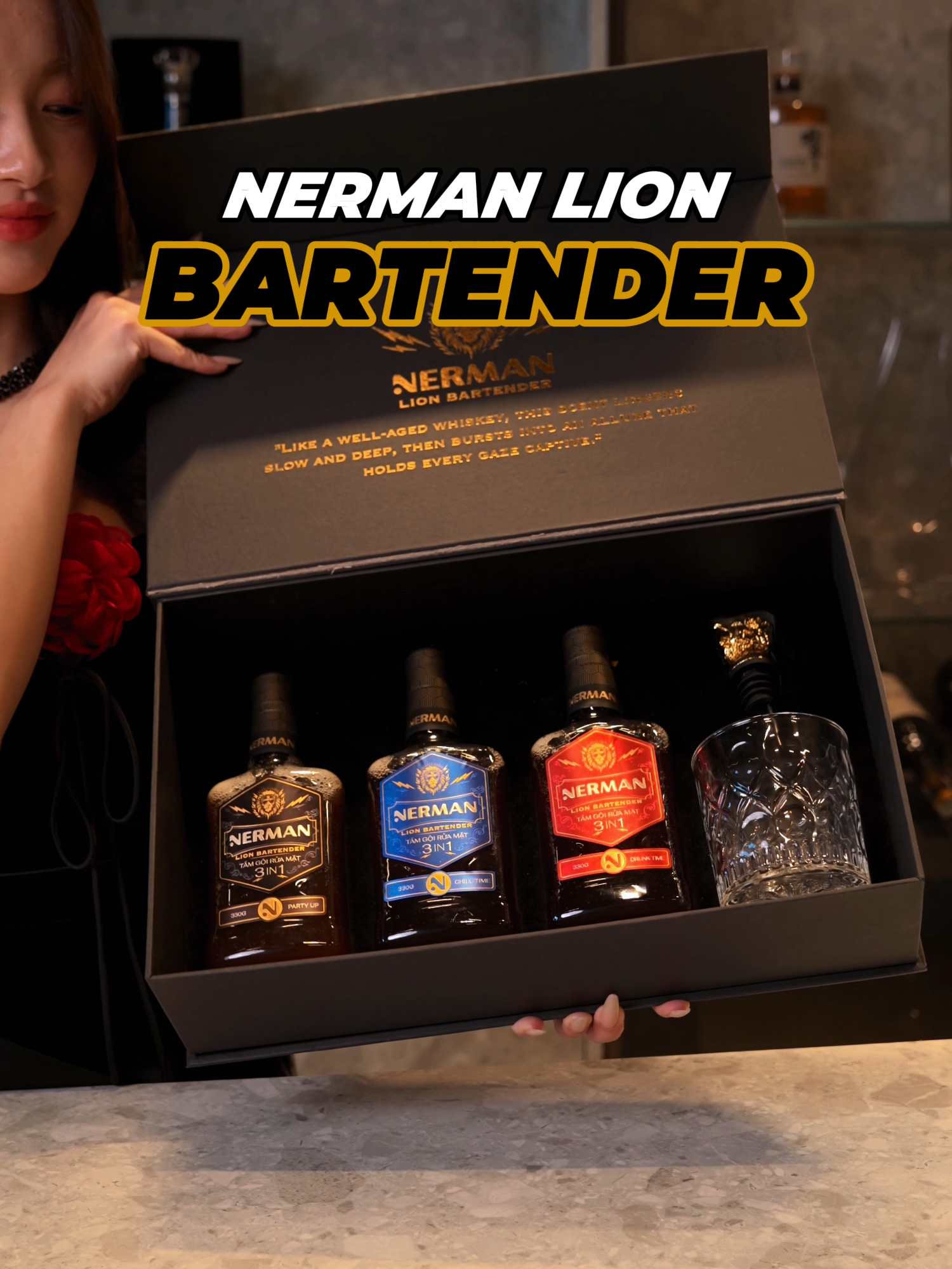Muốn chuốc men say thì phải thử ngay ... #nerman #lionbartender #damchatmen #saymensaynerman