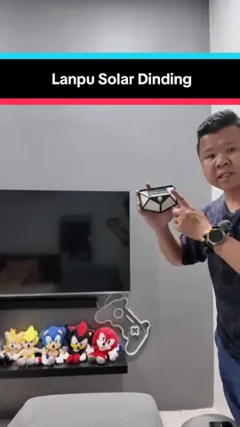 Lampu Solar Dinding #lampusolar #abangkin 