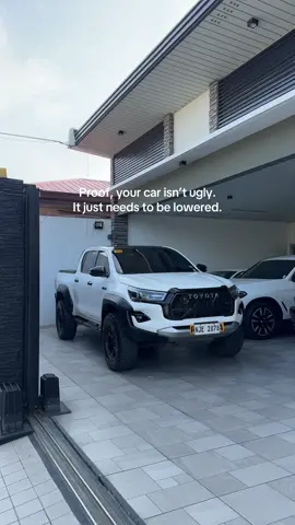 just needs to be lowered🤷                                                    @Notchback Automotive #carsoftiktok #grsporthilux #civic #fl5typer #te37 