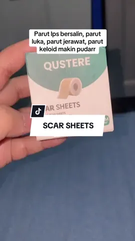 Pakai konsisten ye utk dpt hasil #scarsheet #scar #scarsheetsilicone #parut #tiktokshop 