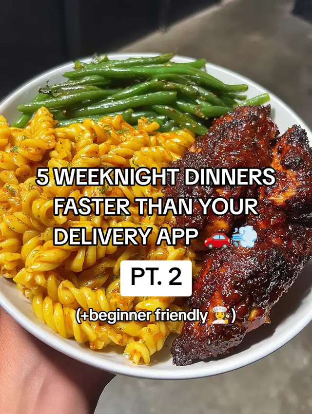 Your food delivery driver just hit another red light, and you’re already sitting down to eat. These recipes are so quick, you’ll finish dinner before the app even says “on the way.” No surge pricing, no mystery add‑ons, just real food that’s fast, filling, and way more satisfying than waiting for a paper bag at the door. Hungry? Tonight, you’re the one delivering. 🍴💨 #quickmeals #EasyRecipes #weeknightwins #lazycooking #DinnerIdeas