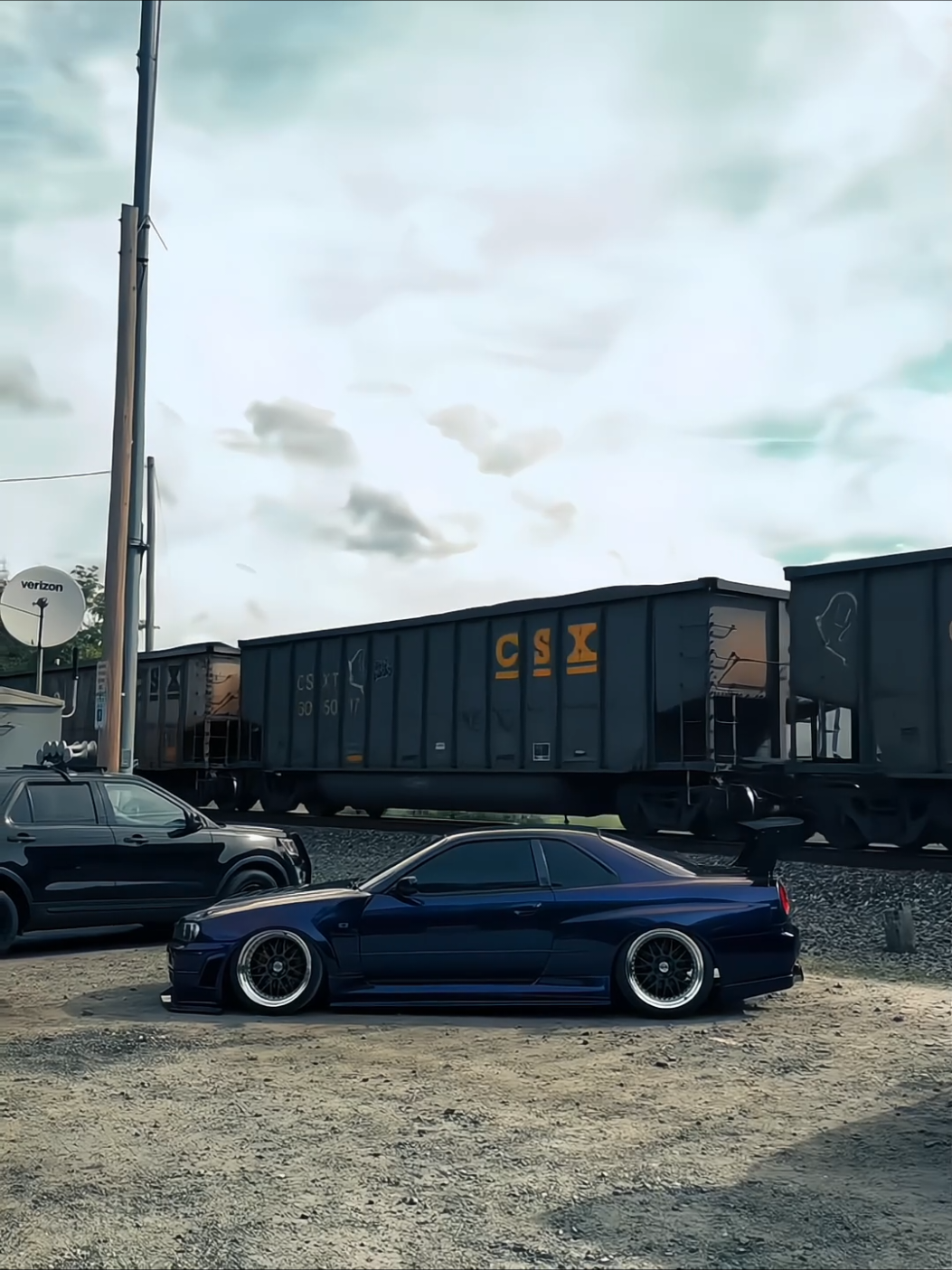 Godzilla 🦖  #catsoftiktok #caredit #fyp #jdm 