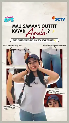 Mau ikutin look-nya Aqeela Calista? Semua ada di keranjang kuning! Ini versi no mahal-mahal club 💥 #SCTVSinetron #SCTVKreatif #AsmaraGenZSCTV #AqeelaCalista 