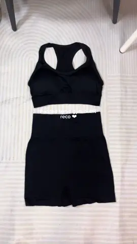 Terno padded gym outfit reco in black!available in other colors!🖤✨ #gymoutfit #workoutoutfit #ternogymoutfit #womensactivewear #gymgirlies 
