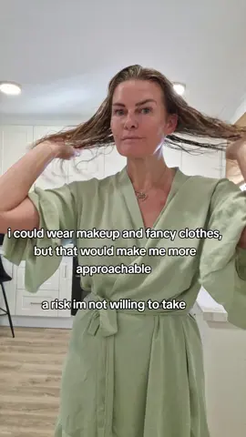 I stay low effort, to avoid socialising 🤣 