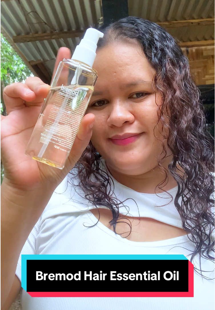 Glossy and moisturizing to sa buhok #fyp #foryoupageofficiall #bremodhairessentialoil #hairessentialoil 
