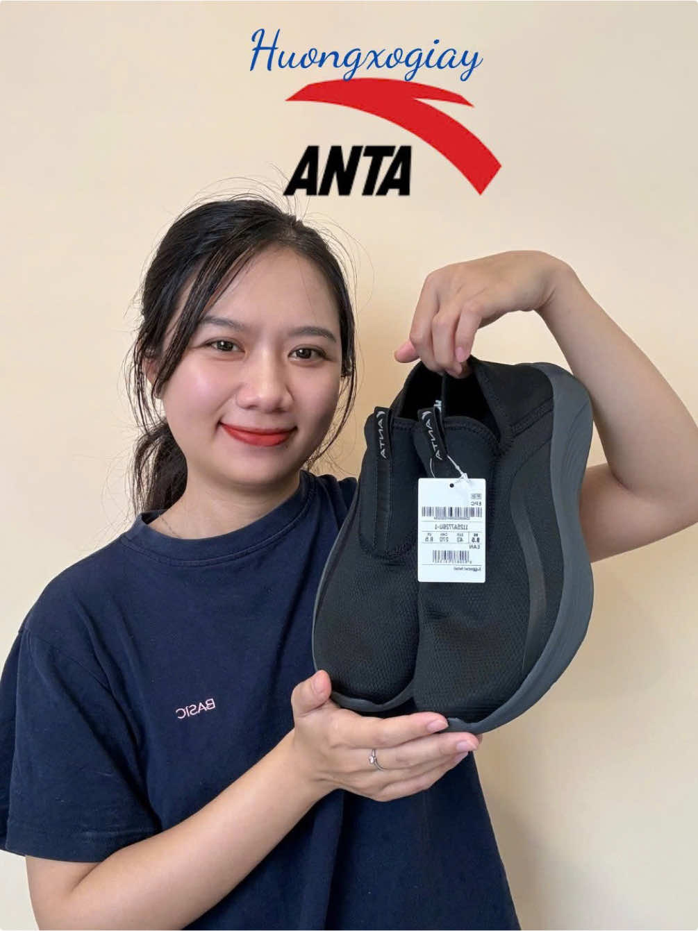 Giày lười tiện lợi #giaythethao #sneaker #giaynu #giaynam #anta 