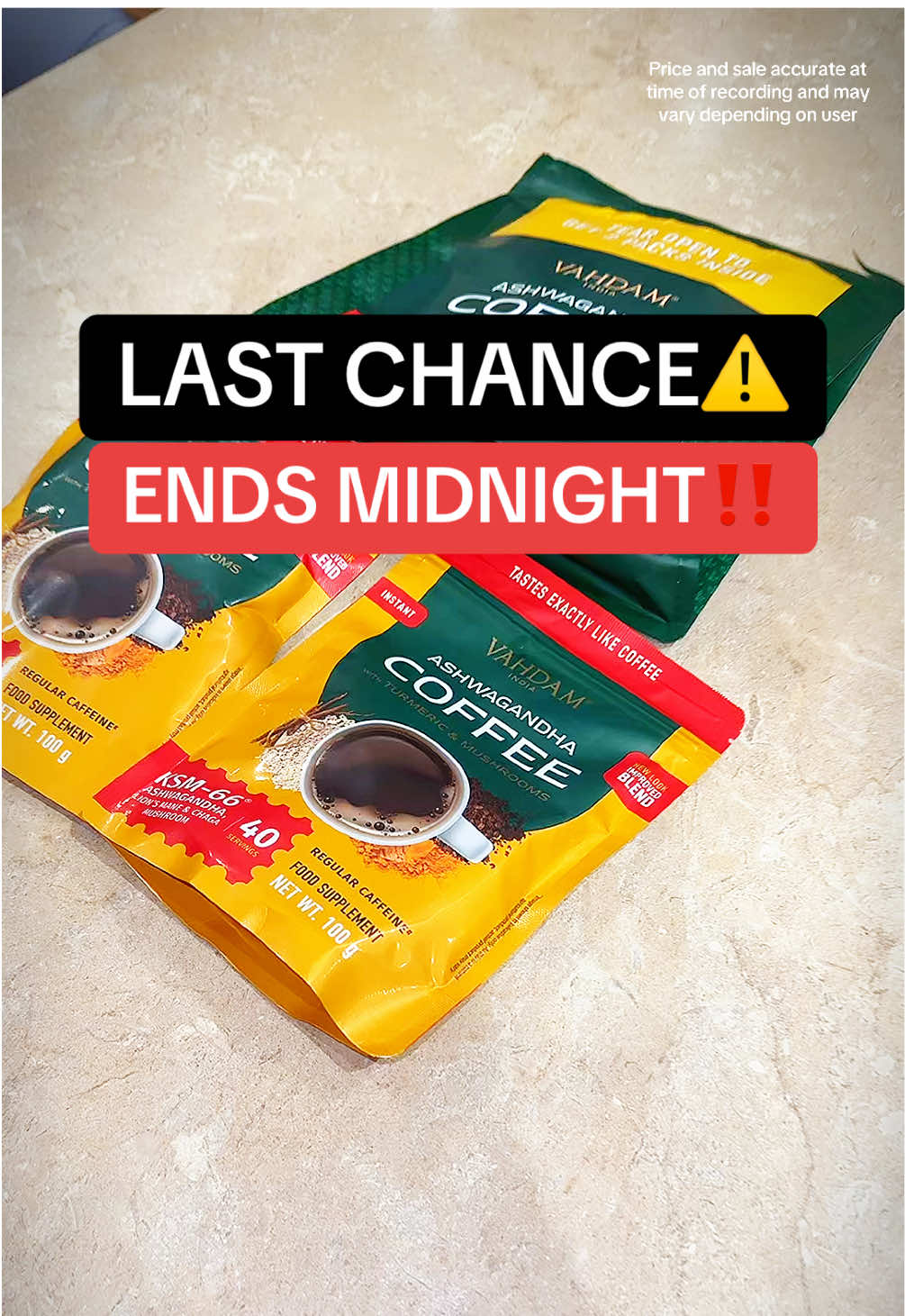 ‼️GET YOURS BEFORE SALE ENDS‼️#bfcmcoffee #vahdamuk #TikTokMadeMeBuyIt #blackfriday #BlackFridaysale 