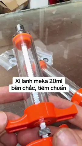 xi lanh 20ml meka hàng tốt tiêm chuẩn#tiktok #thuygiangdiep #channuoiheo #channuoi 