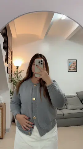 grabe ang elegant ng cardigan na to talaga!! 10/10 — fits up to 3XL body frame 😍😍