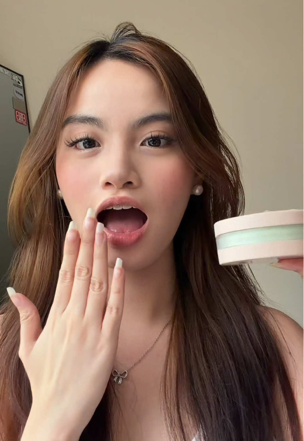 I am now a certified matcha lover thanks to this new Teviant The Ultimate Skin Master Loose Powder🍵✨  #tevianttheultimateskinmastermatchaloosepowder  #Teviant @Teviant 