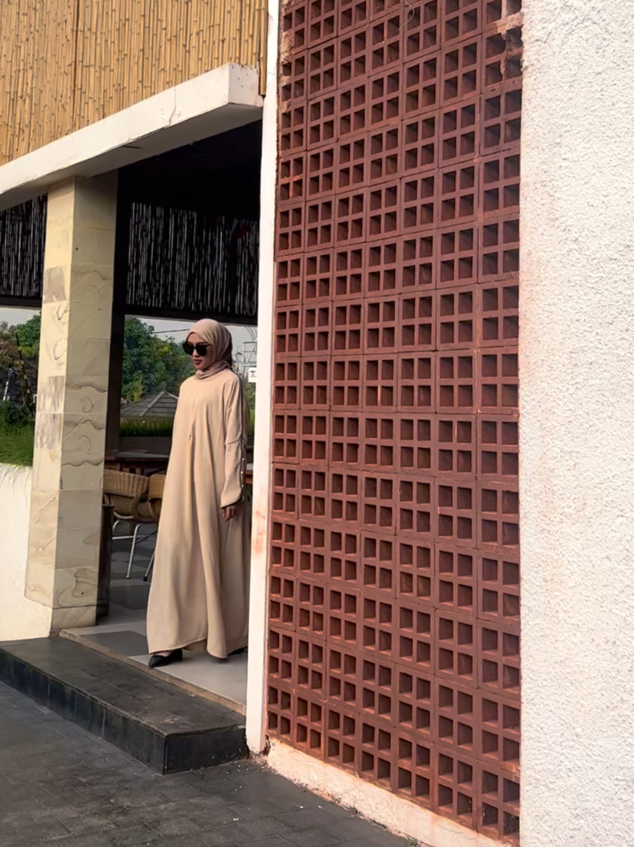 nggak nyangka abaya semanis ini cuma 80 ribuan ✨️🤗 #abaya80ribuan #abayastyle #amarasyuqy 