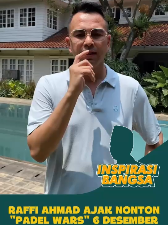 PADEL WARS is coming! Raffi Ahmad ngajak kamu nonton langsung 6 Desember 2025 di Mahaka Square. #raffi #raffiahmad #fyp #beranda #berandatiktok