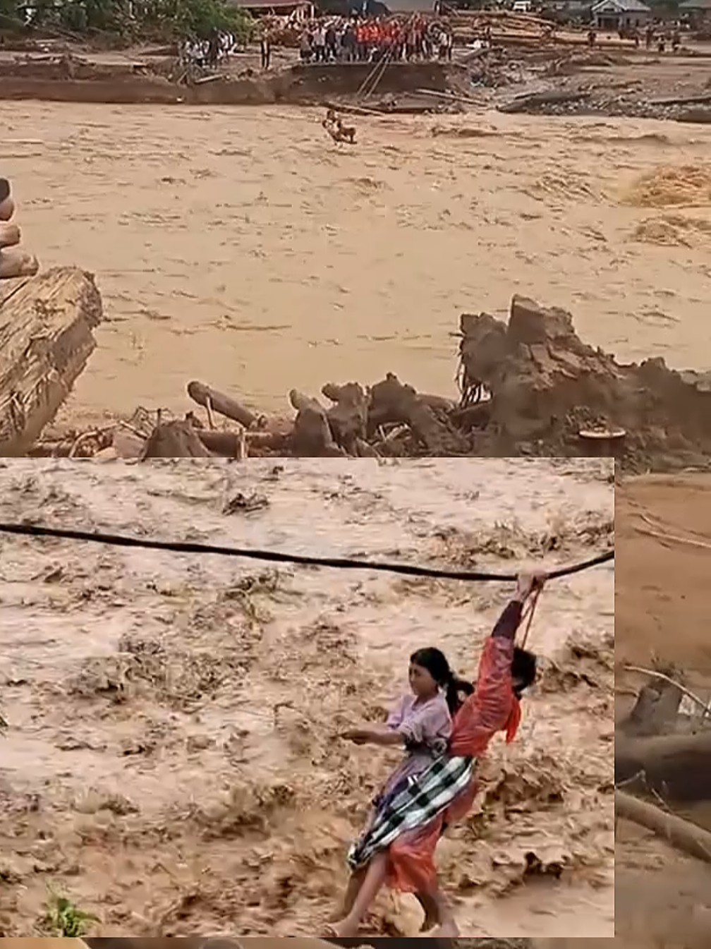 Evakuasi korban banjir di tapsel penuh dramatis semoga tim evakuasi di berikan kemudahan dan kelancaran #evakuasikorbanbanjir #banjirbandang #tapsel #fyp #viral 