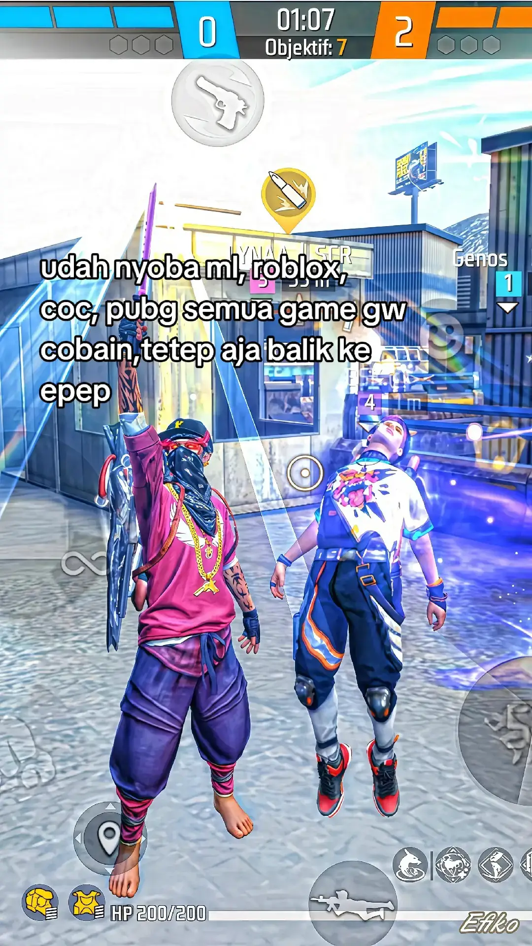 Untuk menjadi pro player dalam bermain Free Fire (FF), berikut adalah beberapa tips dan trik yang bisa kamu terapkan: Berlatih dan Tingkatkan Kemampuan - Berlatih di Training Ground: Manfaatkan training ground untuk melatih kemampuan menembak dan menghindar - Kuasai Kontrol dan Sensitivitas: Atur sensitivitas kontrol sesuai kenyamananmu dan gunakan custom HUD untuk meningkatkan efisiensi - Pahami Karakter dan Kemampuan: Pilih karakter yang sesuai dengan gaya bermainmu dan upgrade kemampuannya Strategi dalam Permainan - Bermain dengan Tim Bermain dengan tim lebih seru dan membantu belajar berkomunikasi dan bekerja sama - Pahami Peta Permainan Pahami peta dan cari lokasi strategis untuk bersembunyi atau menyerang. Kuasai peta untuk bermain strategis dan hindari zona tengah yang ramai - Bermain Aman Hindari terlalu agresif dan bermain hati-hati agar bisa bertahan lebih lama. - Kumpulkan Barang-Barang Kumpulkan senjata, amunisi, dan obat-obatan dengan bijak. Lakukan looting seperlunya agar tidak menjadi sasaran empuk musuh - Gunakan Perisai dan Kendaraan Gunakan perisai untuk melindungi diri dan kendaraan untuk mempercepat perjalanan - Perhatikan Suara Perhatikan suara tembakan atau kendaraan untuk mengetahui posisi musuh - Manfaatkan Granat dan Gloo Wall: Gunakan granat untuk mengalahkan musuh dan Gloo Wall untuk pertahanan #fy #masukbranda #foryou #freefire_lover 