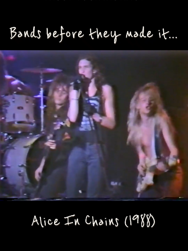 Alice In Chains before they were Alice In Chains. #aic #aliceinchains #laynestaley #grunge #hairmetal 