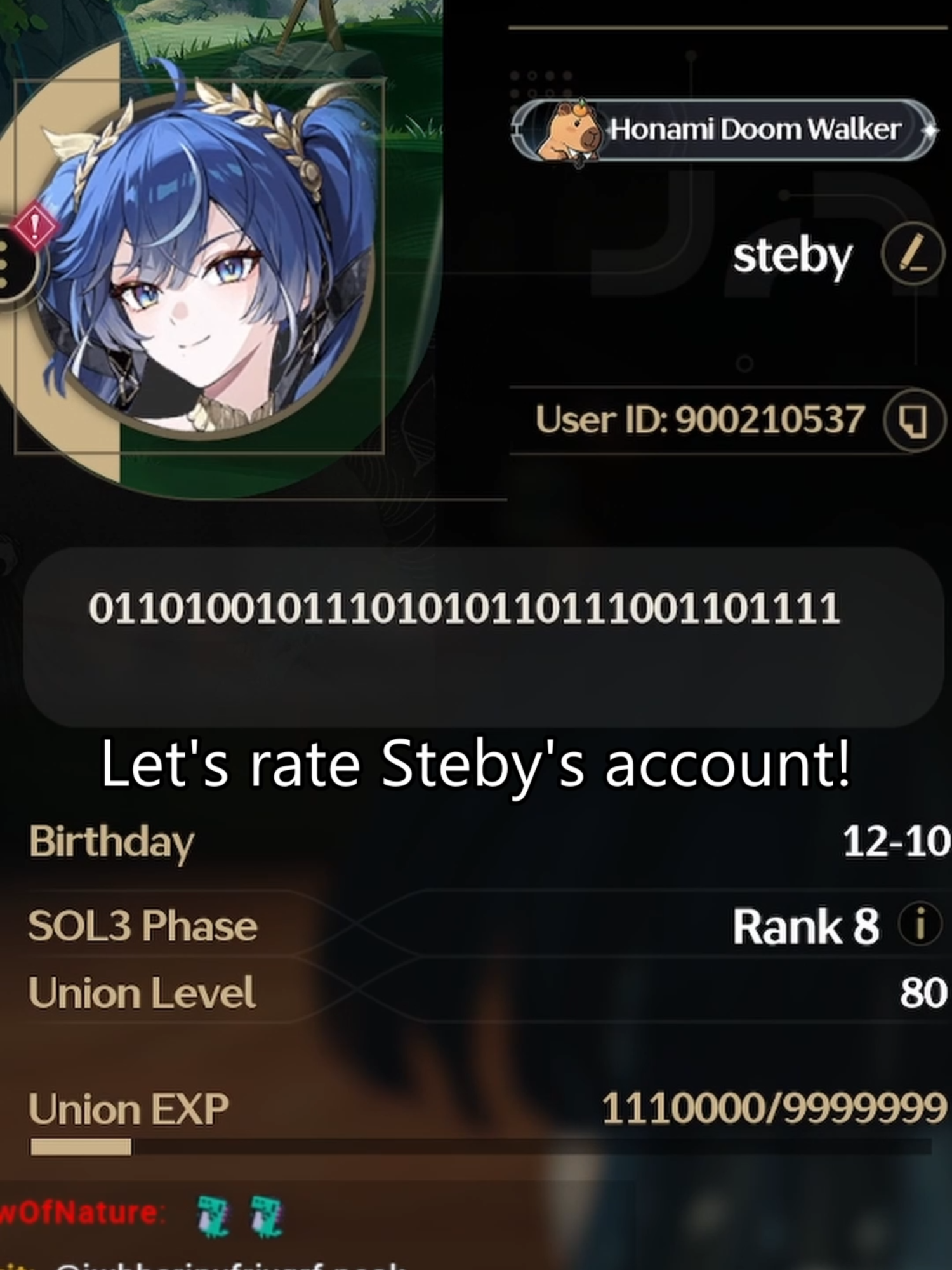 Ep7: Viewer Account Rating - Steby Happy Gaming Rovers~ #wutheringwaves #鳴潮 #Wuwa #WuwaAccountRating