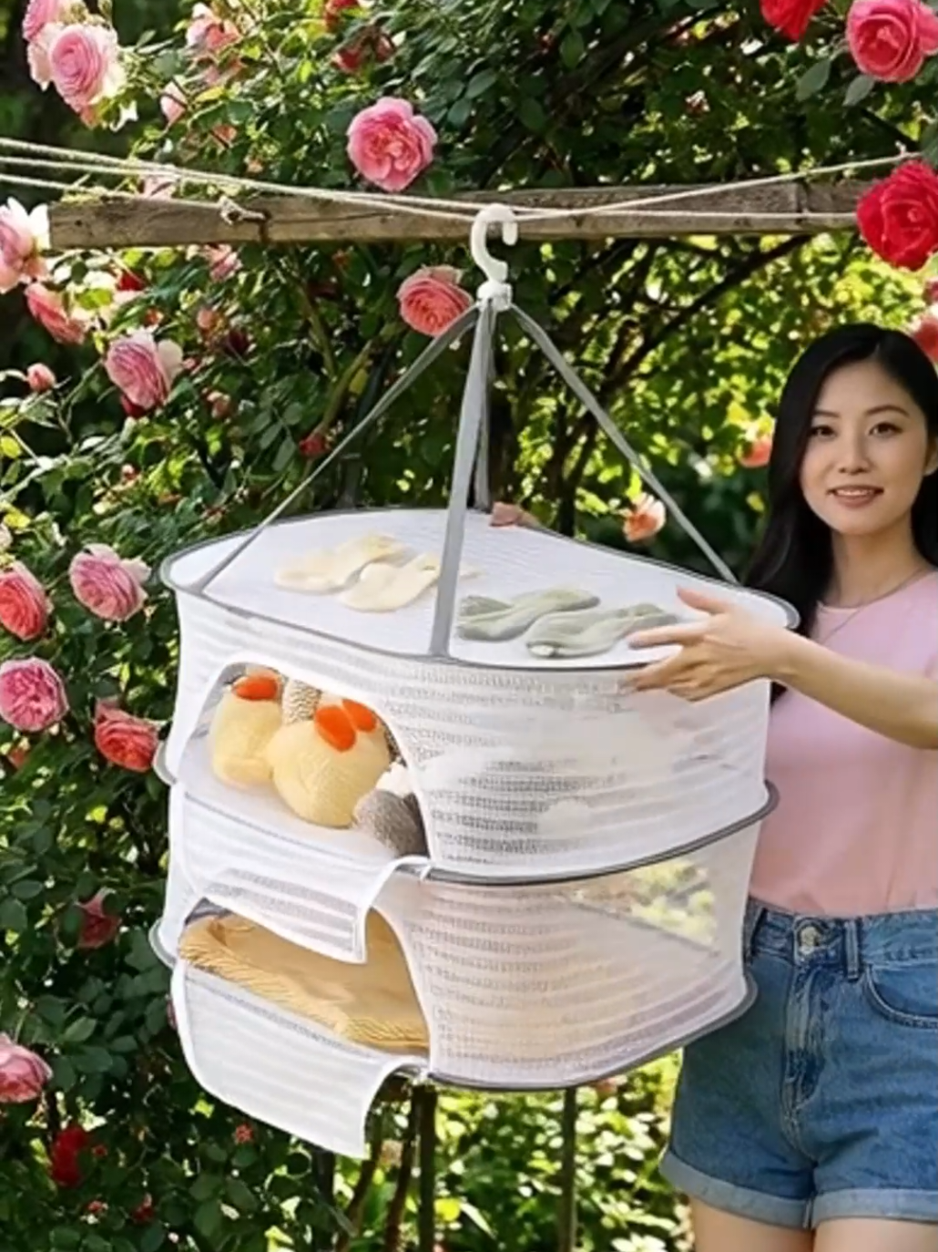 Lồng phơi sấy thực phẩm chống côn trùng #longphoido #longsaythucpham #longphoithucphamdanang #giadungtienich #taoladannhi 