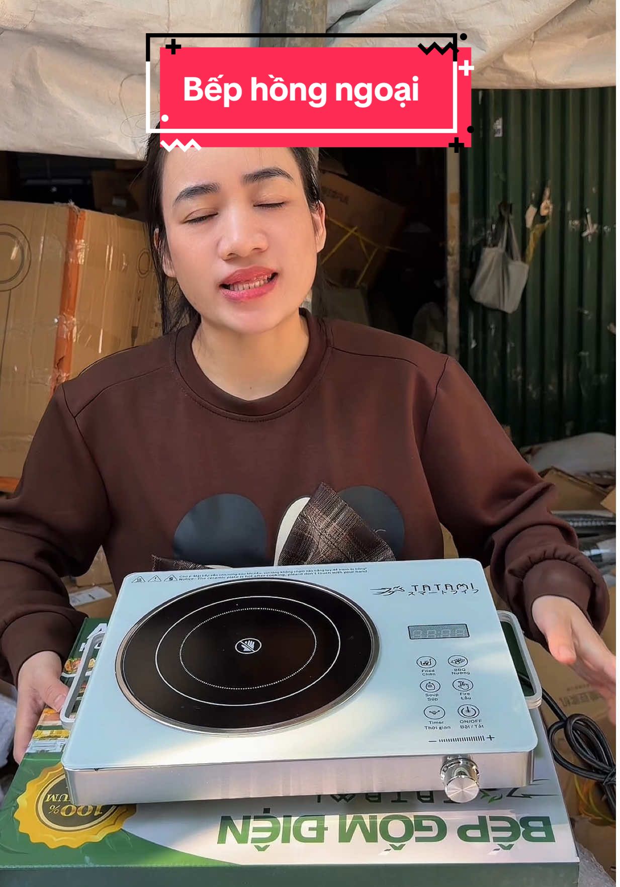 Bếp Hồng Ngoại TATAMI Đa Năng #nhacuaenn #bephongngoai