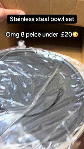 Stainless steal bowl set #stainless#steal#set#bowl#tik_tok 