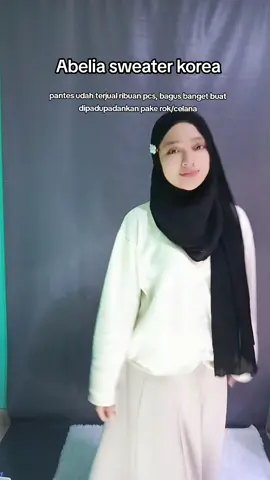 abelia sweater korea cocok banget buat kuliah atau nongkrong#abelia #sweater #sweaterkorea #sweatermurah 