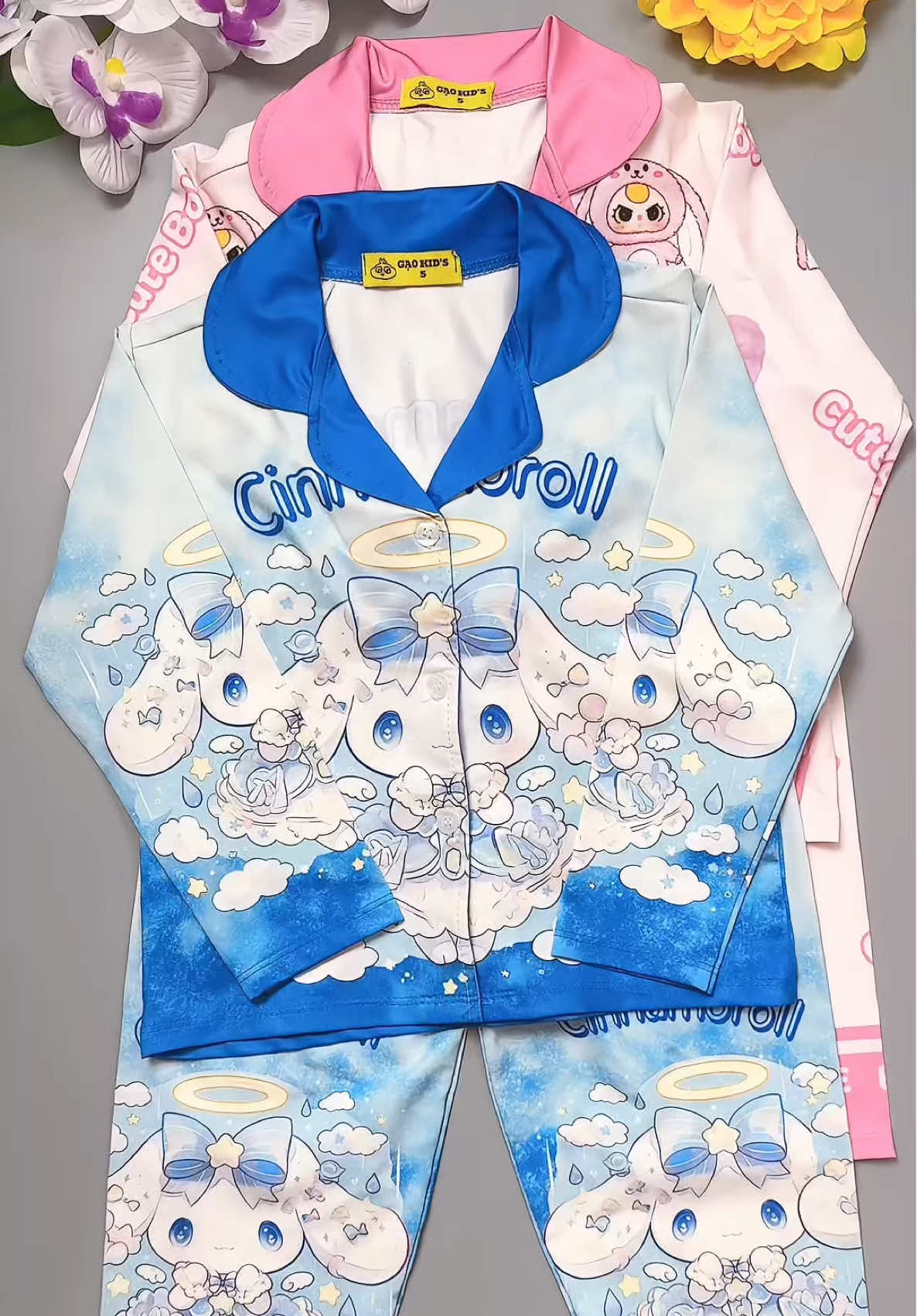 Pizama MÃ A28 cho bé gái chất thun lạnh mềm mại#quanaochobe #quanaobegai #bodaitaychobe #bothunlanhchobe #dobobegai 