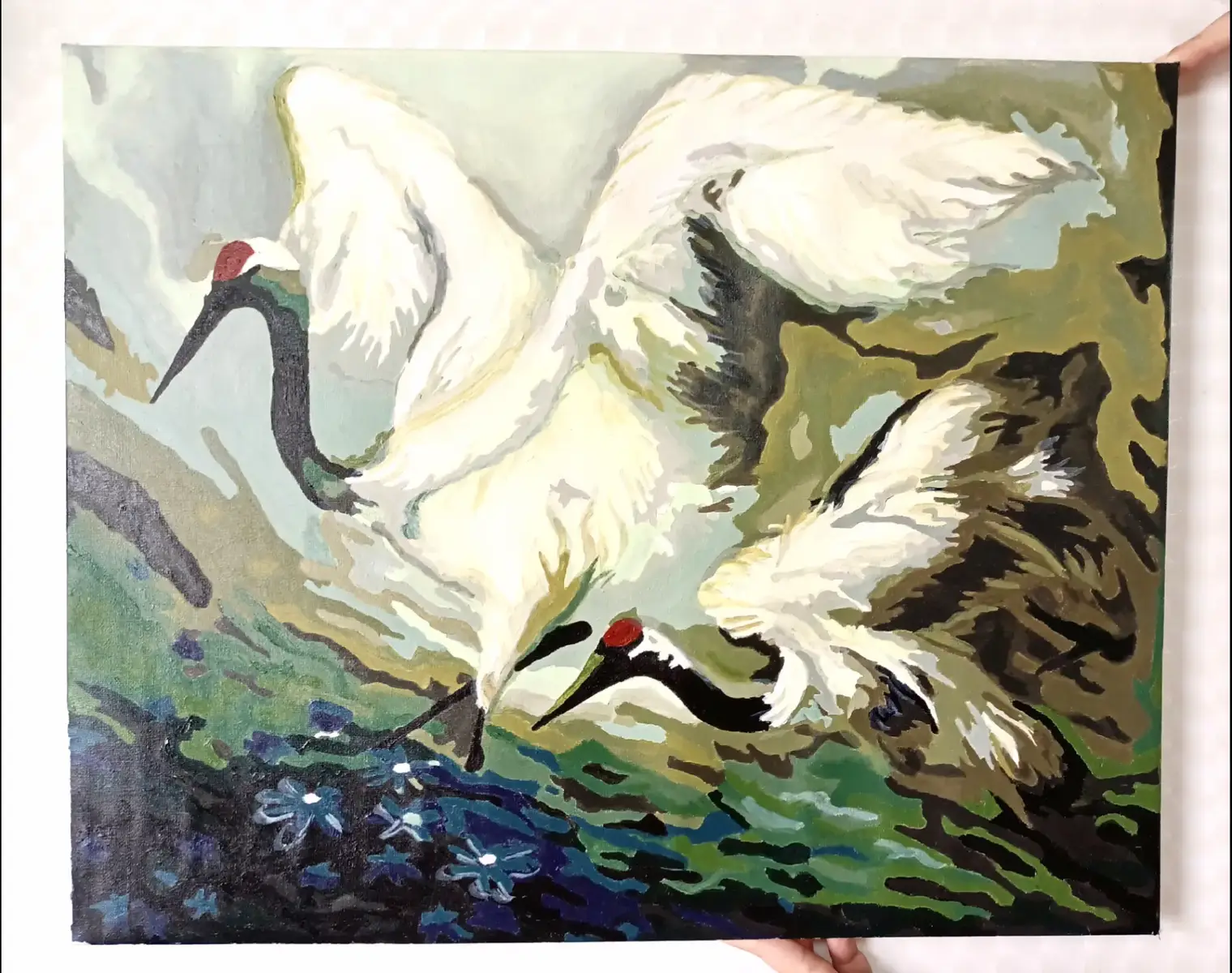 Customer ခြယ်ထားတဲ့ ပန်းချီလေး ကြိုက်ရင် ❤️လေး ပေးခဲ့နော် 🥰 ပုံလေးပြန်ပို့ပေးလို့ ကျေးဇူးပါရှင့် 😍 အဲဒီ ဒီဇိုင်းလေး ကြိုက်ရင်  CB or Viber 09-789 659 636 မှာ Order မှာယူလို့ရပါတယ်ရှင့် 😍🥰❤️