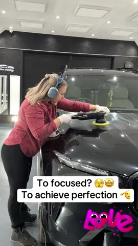 To focused to achieve perfection! 