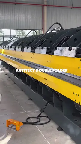 ARTITECT DOUBLE FOLDER. #doublefolder #rollformingmachine  #metalroofing  #doublefoldingmachine  #pressbrake  
