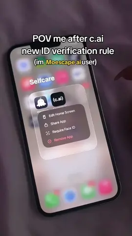 There is nothing like that on Moescape ai #moescapeai #cai 