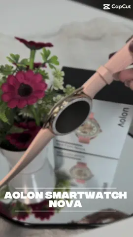 🎀 AOLON SMARTWATCH NOVA BUILT IN GPS 🎀 🫶🏻MULTIPLE WORK OUT MODE  🫶🏻INCLUDING PACE 🫶🏻FEMALE FUNCTION 🫶🏻24H HEART RATE MONITORING  #cute #popular #fyp #cuteness #smartwatch 