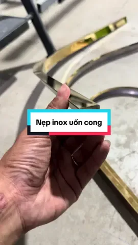 Nẹp inox uốn cong