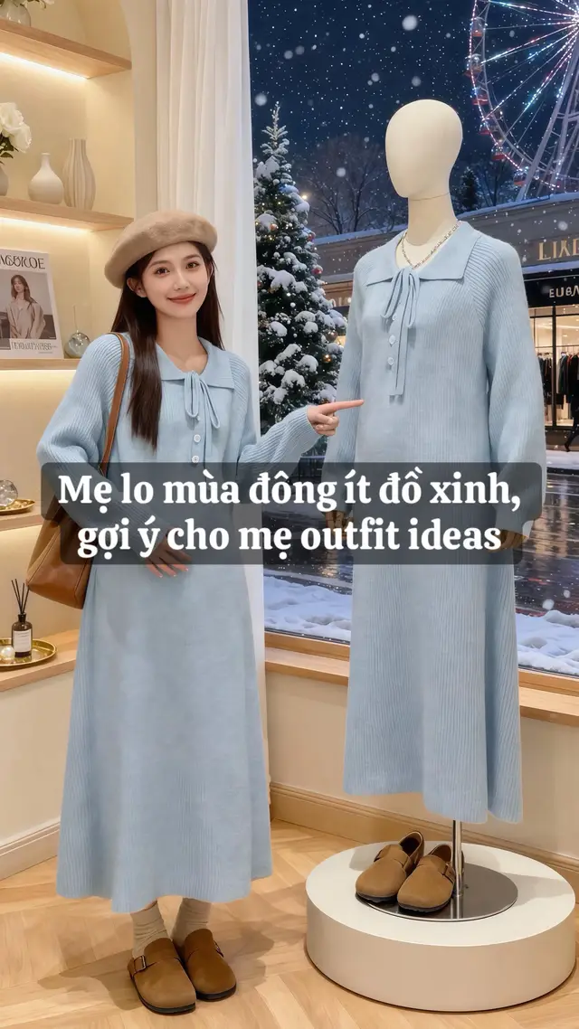 Outfit ideas cho mẹ bầu #dobauxinh #vaybau #yembau #dambau #babydoll 