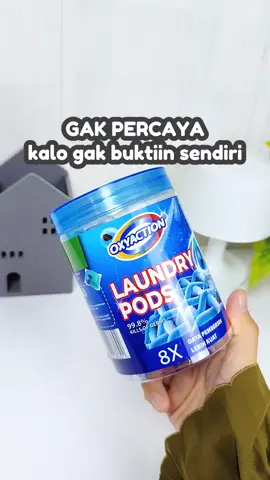 ampuh hilangkan noda dan wanginya enak #oxyaction #belanjaoxyaction #detergenviral #pembersihnoda #laundrypods @Oxyaction Indonesia 