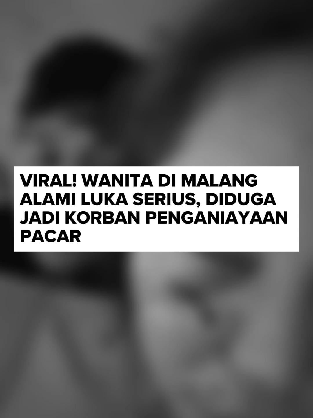 Media sosial kembali ramai setelah beredarnya video dugaan kekerasan terhadap seorang perempuan di Kota Malang. Rekaman berdurasi lebih dari dua menit itu menampilkan kondisi korban dengan luka lebam di bawah mata serta robekan cukup parah pada bagian pipi. Video tersebut pertama kali diunggah oleh akun Instagram @selvyta_rgo. Dalam unggahan itu, korban terlihat berbaring miring dengan wajah penuh memar, sementara seorang pria tampak berada di atas tempat tidur. Rekaman lanjutan memperlihatkan bahwa korban telah menjalani perawatan medis di rumah sakit. #fyp #viral #jawapos #radarkediri #kediri24jam