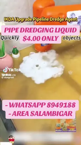 ✨INSTOCK✨ Pipe dredging liquid, $4.00 only  📲🇧🇳: contact us at +6738949188 📍: Area Salambigar #fyppage #fypbruneiviral #fyppppppppppppppppppppppp #insight #shafirahshahirahco 
