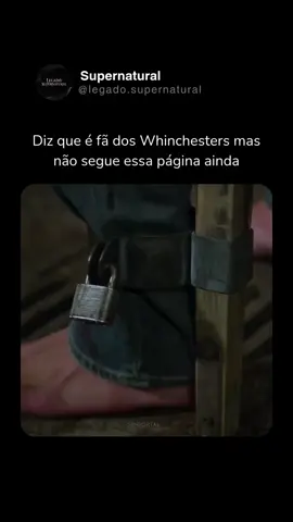 até eu fiquei com medo do Dean kkkk