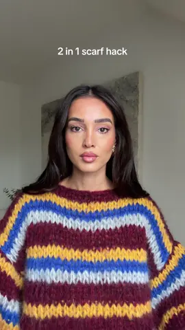 1 knot 2 ways to wear ❤️