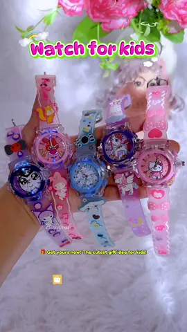 Replying to @almira may basket na po sa Cute kids watch 🥰 #watchforkids #kidswatch #sanriokidswatch #kidsaccessories #giftideas 