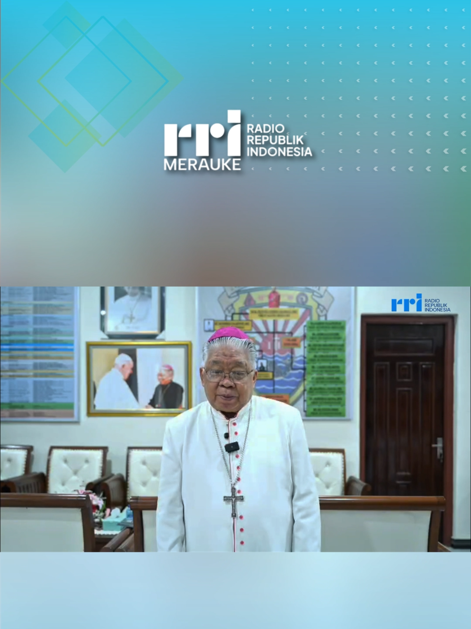 Ucapan Selamat Memasuki Masa Adven, Oleh Uskup Agung Merauke, Mgr. Petrus Canisius Mandagi, M.S.C. #rri #rrimerauke #merauke #papuaselatan #masaadven #adven #natal